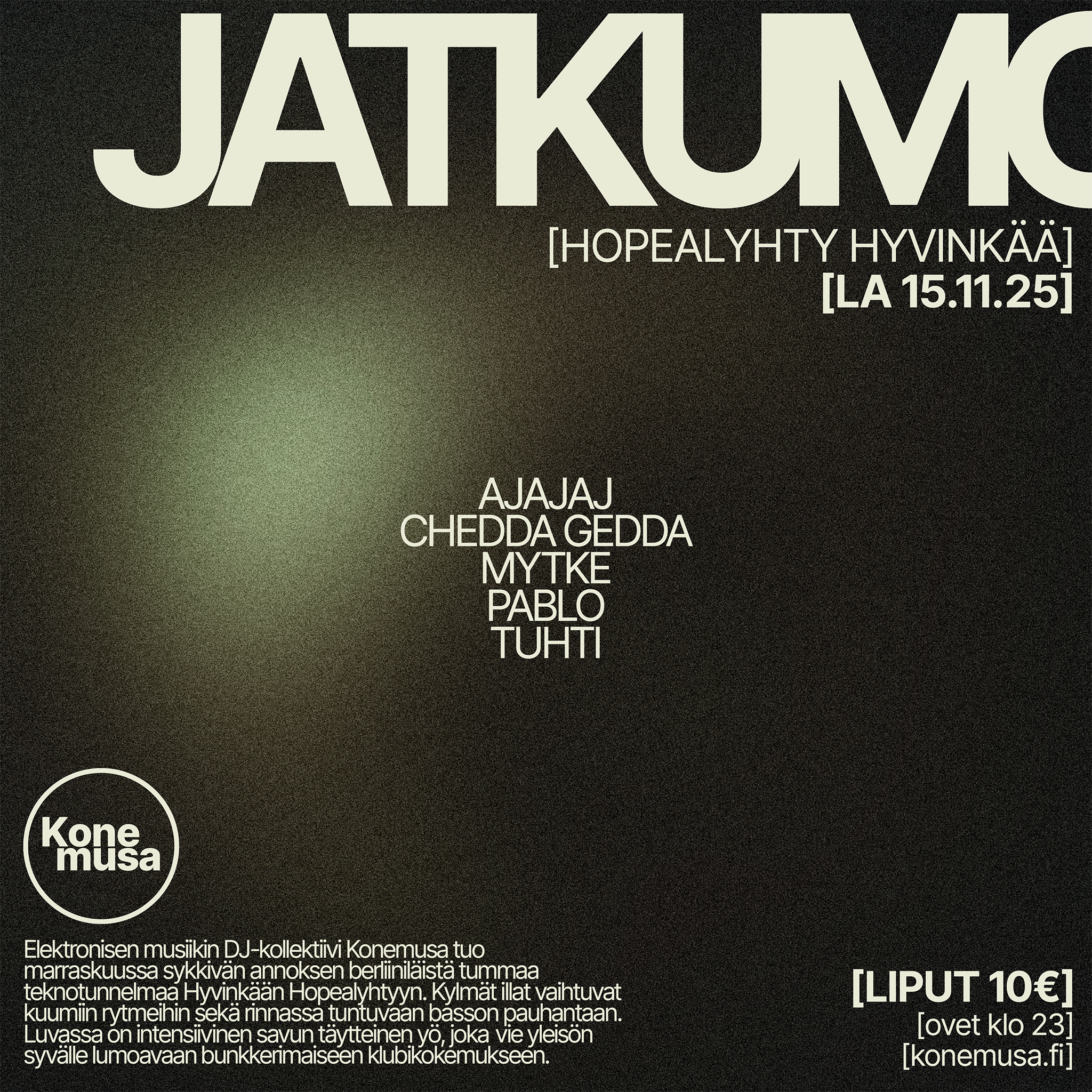 Jatkumo - 15.11.2025